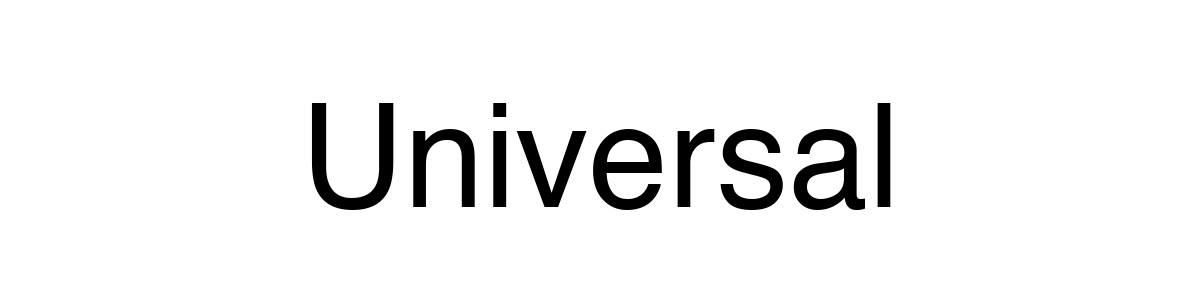 UNIVERSAL logo